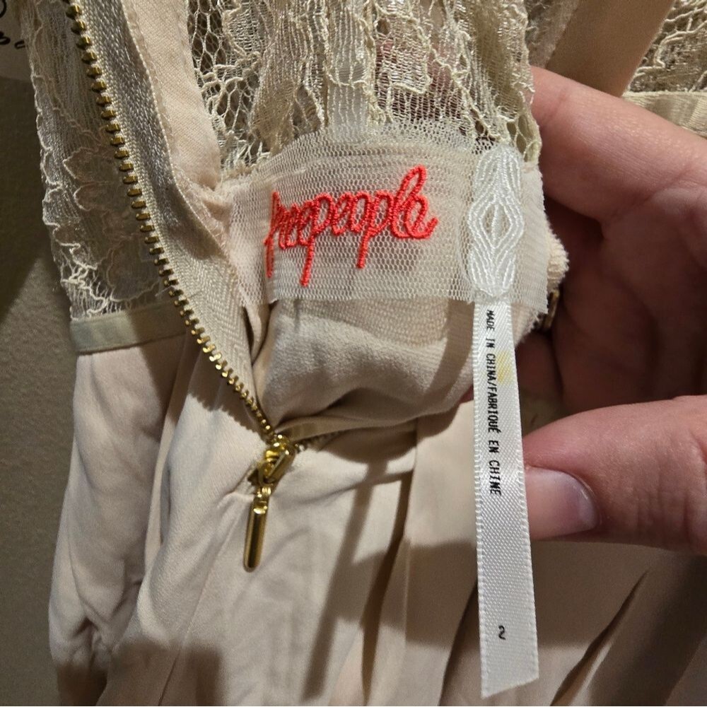 Free People Odette Mini Dress Sz 2 NWT - Picture 9 of 9